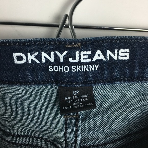 DKNY Soho Skinny Jeans Blue Size 6P - Picture 8 of 11